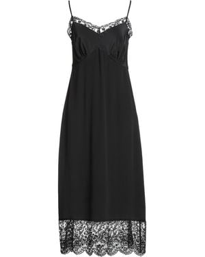 Simone Rocha Midi Dress Acetate, Silk, Polyamide - Black