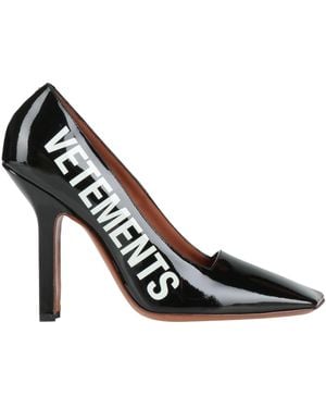 Vetements Pumps Leather - Black