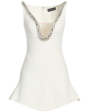 David Koma Minivestido - Blanco