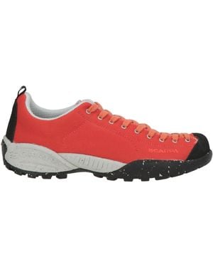 SCARPA Mojito Planet-Fabric Ankle Boots Textile Fibres - Red
