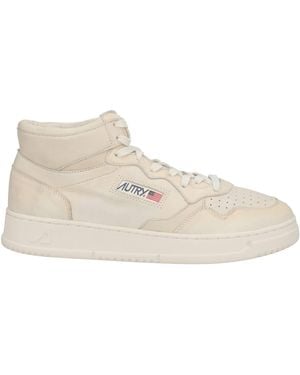 Autry Ivory Sneakers Leather - Natural