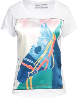 RIVE DROITE T-Shirt Cotton - Blue