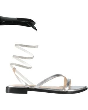 HADEL Sandals Leather - White