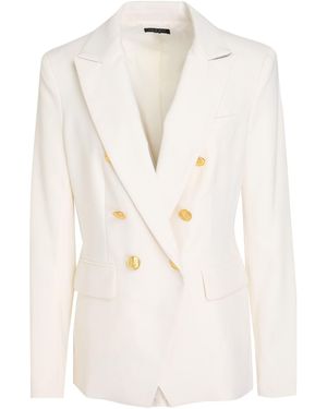 Rag & Bone Blazer Virgin Wool, Polyester, Elastane - White