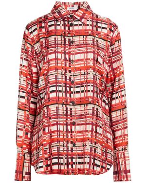 Ferragamo Shirt Silk - Red