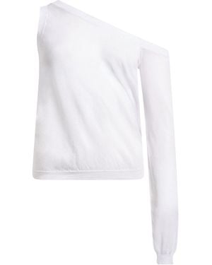 Roberto Collina Top Merino Wool - White