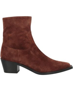 Ilio Smeraldo Ankle Boots Leather - Brown