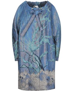 Alberta Ferretti Overcoat - Blue
