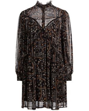 Antik Batik Minivestido - Negro