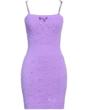 Philosophy Di Lorenzo Serafini Minivestido - Morado