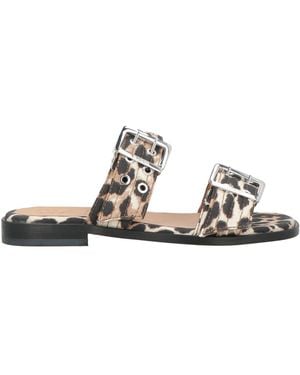 Ganni Sandals - White