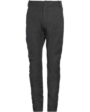 Masnada Charcoal Trousers Cotton - Grey