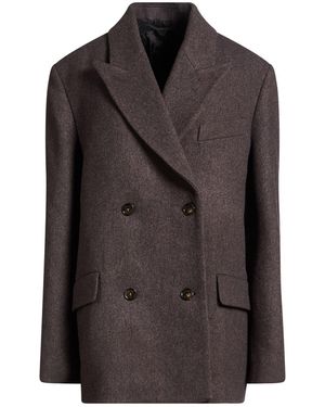 Acne Studios Abrigo - Marrón