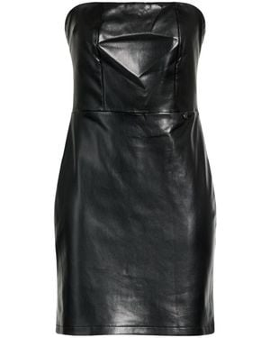 Dixie Mini Dress Polyester - Black