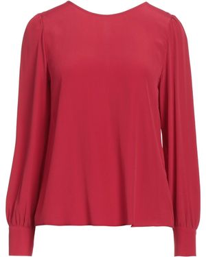 Blugirl Blumarine Top Acetate, Silk - Red