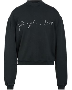 ROUGH Charcoal Sweatshirt Cotton - Black