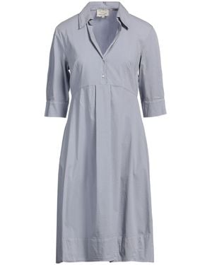 ALESSIA SANTI Midi Dress Cotton, Polyamide, Elastane - Gray