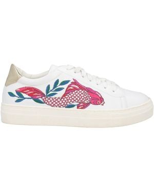 Pollini Sneakers Textile Fibers - Pink