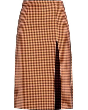 Marni Midi Skirt - Brown