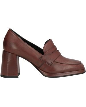 CafeNoir Loafers Leather - Brown