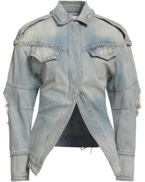The Attico Denim Outerwear - Gray