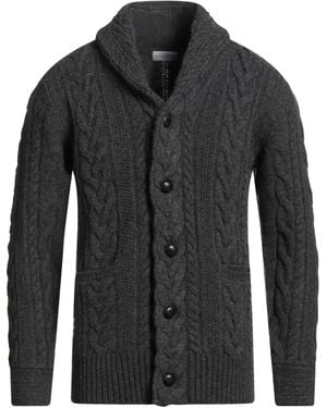 Ballantyne Cardigan Wool - Black