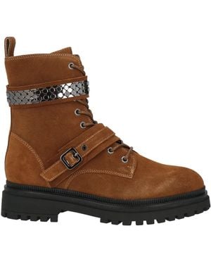 Apepazza Botines De Caña Alta - Marrón