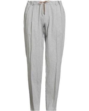 Hiltl Trousers Cotton, Elastane - Grey
