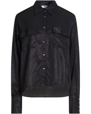 Grifoni Shirt Acetate, Silk, Polyester - Black