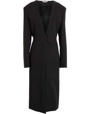 ALESSANDRO VIGILANTE Overcoat & Trench Coat Recycled Polyester, Polyester, Elastane - Black
