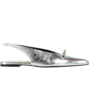 Lanvin Ballet Flats Bull Skin - White
