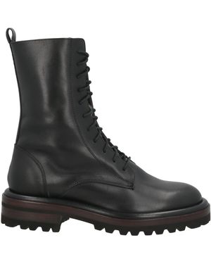 Duccio Del Duca Ankle Boots Leather - Black
