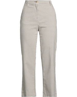 Semicouture Trousers Polyamide, Viscose, Polyester, Elastane - Grey