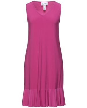 Joseph Ribkoff Mini Dress - Purple
