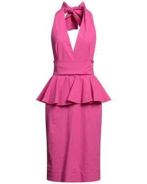 Essentiel Antwerp Midi Dress - Pink