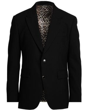 Reveres 1949 Blazer Polyester, Wool, Elastane - Black
