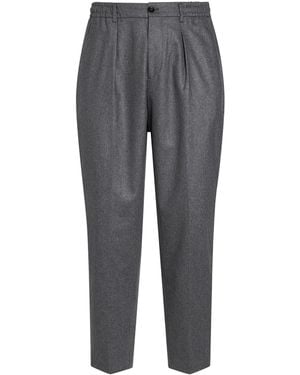 BE ABLE Trousers Virgin Wool, Polyamide, Cashmere - Grey