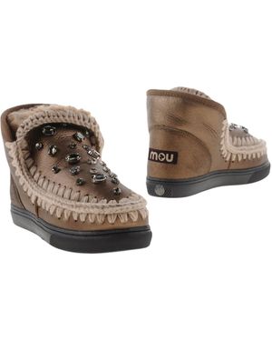 Mou Ankle Boots - Brown