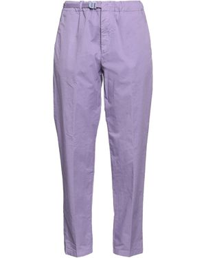White Sand Pants - Purple