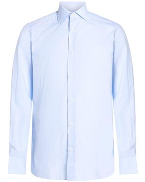 Luigi Borrelli Napoli Chemise - Bleu