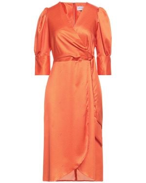 Closet Midi Dress - Orange
