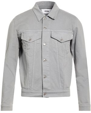 Grifoni Denim Outerwear Cotton, Elastane - Grey