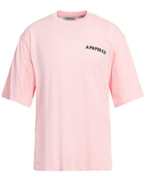 A PAPER KID T-Shirt Cotton - Pink