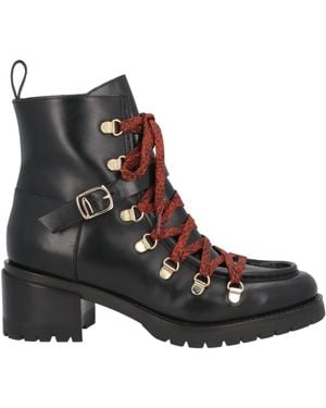 Santoni Ankle Boots - Black