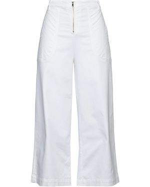 Anna Molinari Trouser - White