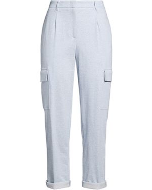 Peserico Easy Light Trousers Cotton - Blue