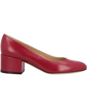 Sergio Rossi Court Shoes Leather - Red