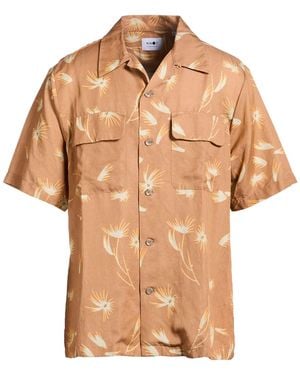 NN07 Shirt Lyocell, Linen - Natural