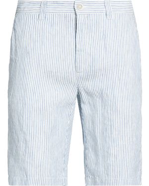 120% Lino Shorts & Bermuda Shorts - Blue