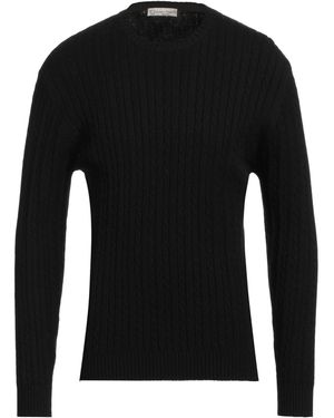 Cashmere Company Jumper Wool, Cashmere, Elastane - Black